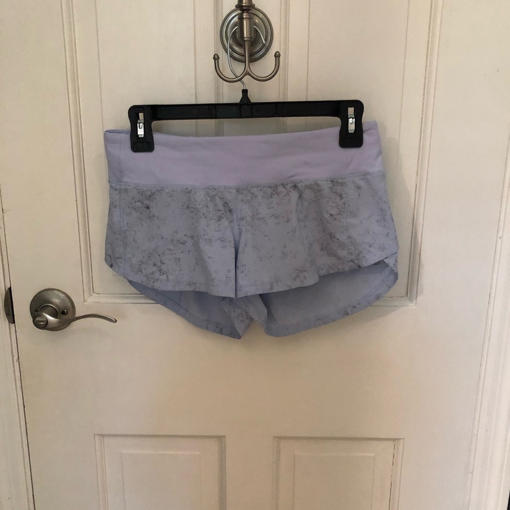 Lululemon Athletica Purple Athletic Shorts